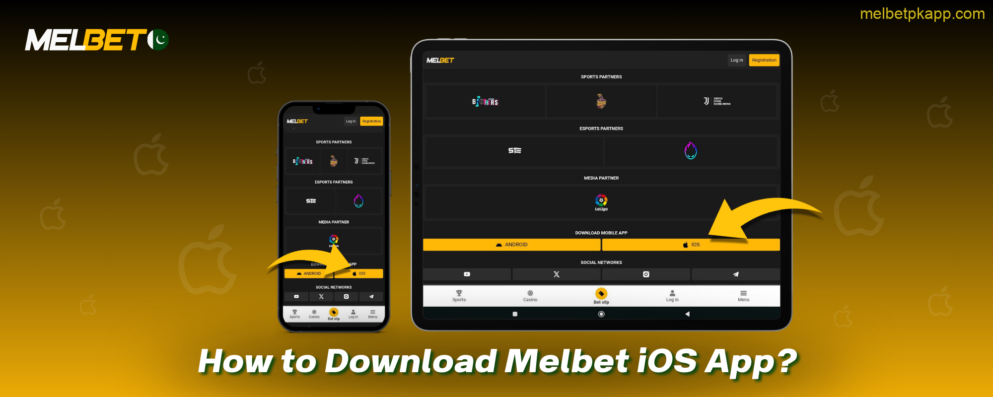 For users from Pakistan, you can download the Melbet app for iOS