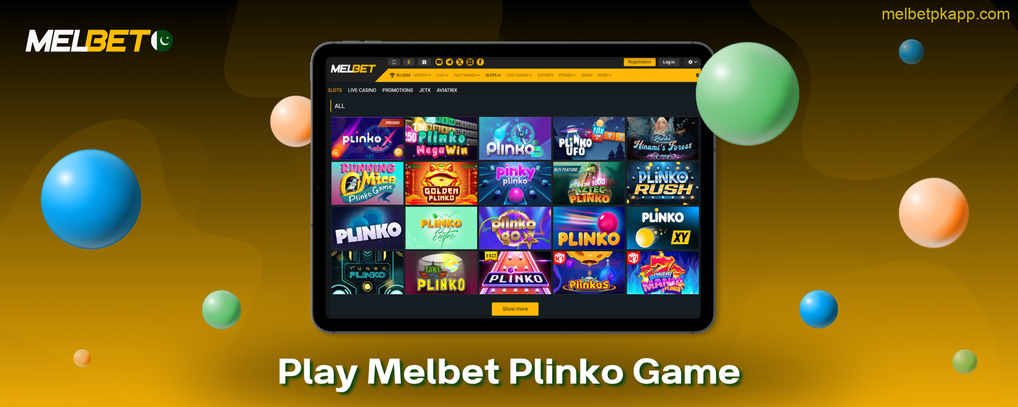 Plinko has become a popular online casino game among players from Pakistan, which has led to the emergence of numerous versions and variants available on Melbet