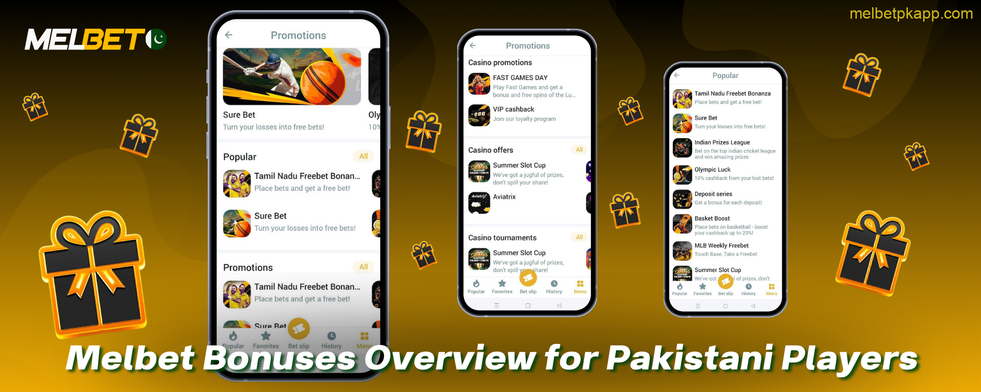 Explore the range of bonuses for Pakistani players on Melbet, including sports and casino rewards in Pakistan